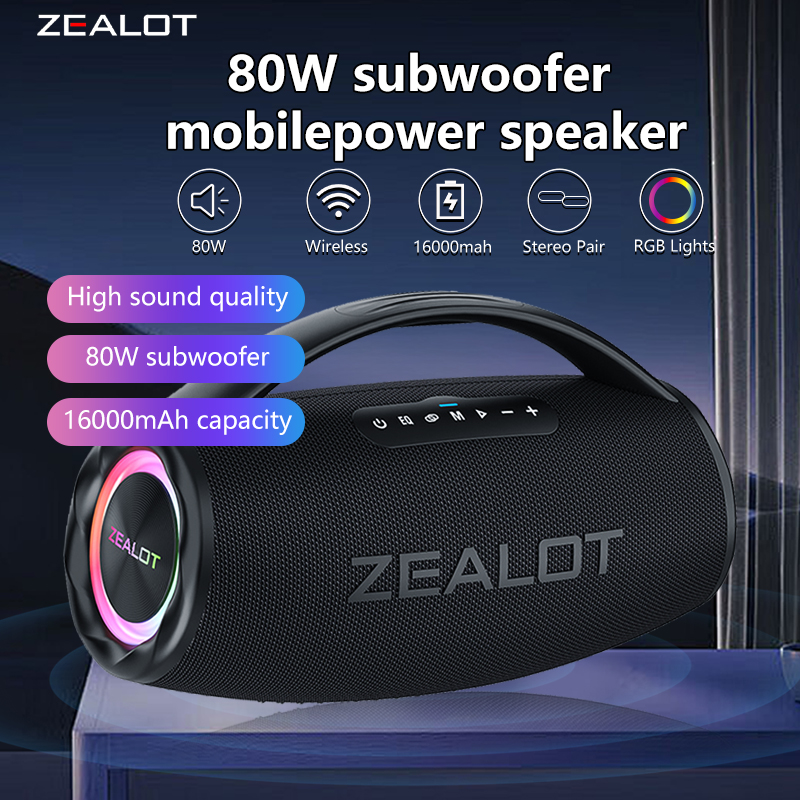Holy Stone Drone Hs175 - Беспроводной динамик ZEALOT S97, 80 Вт,