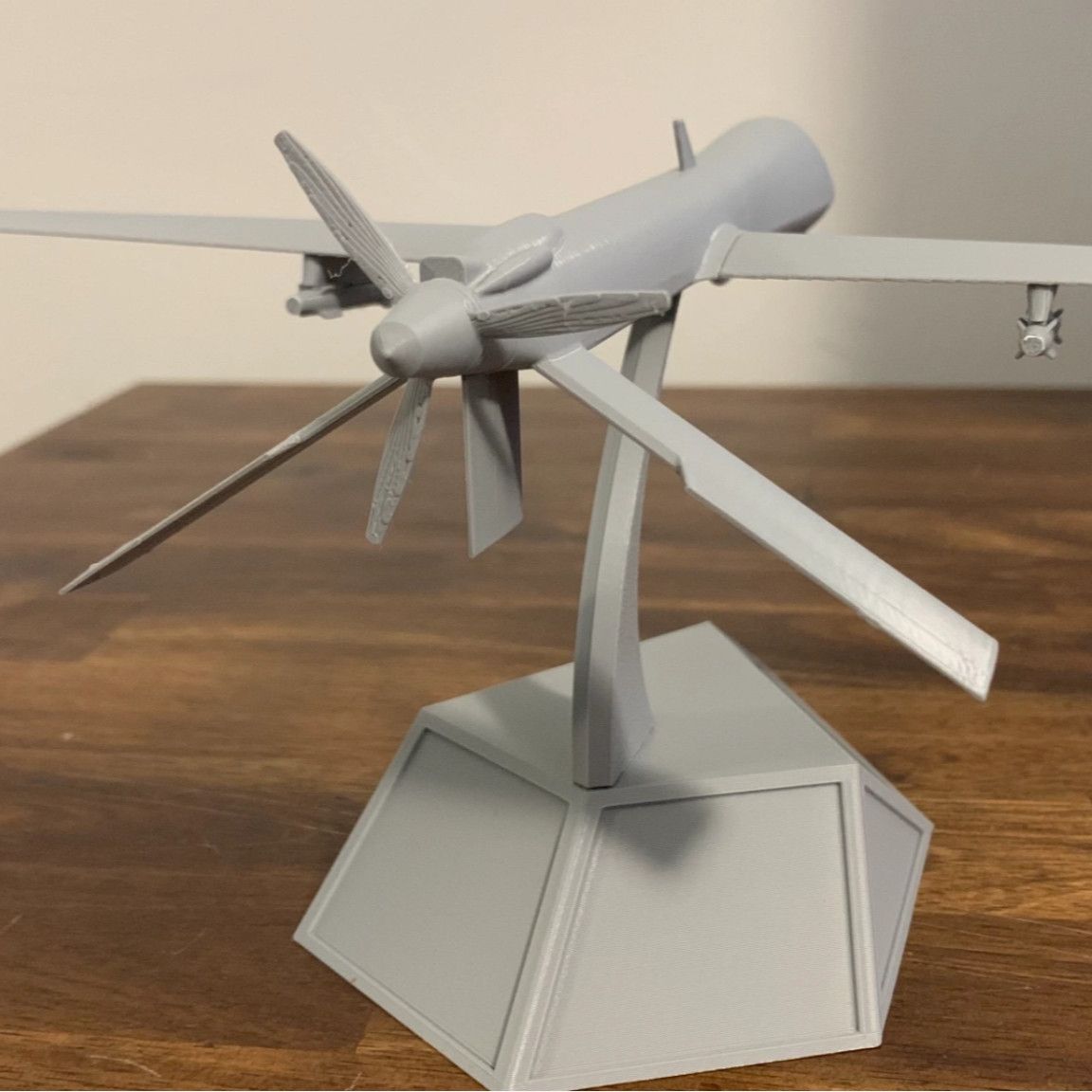 Drone 3D Modeling - Реалистичная статическая модель дрона MQ-1B Predator