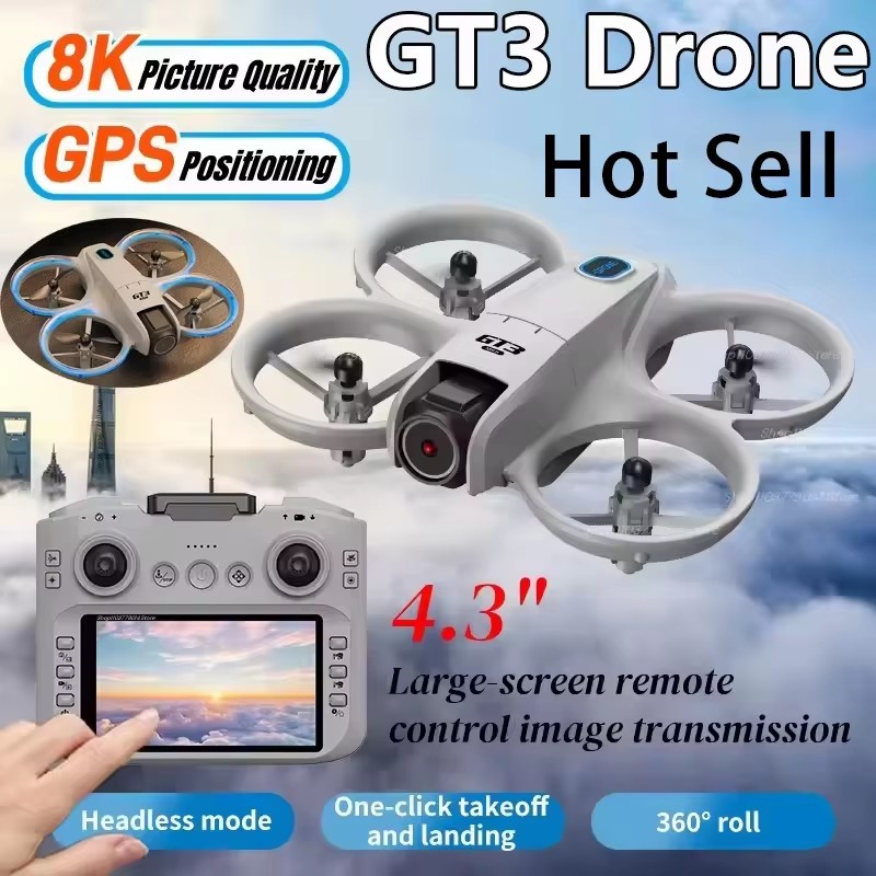 Drone Surveying - Оригинальный новый дрон GT3 8K GPS