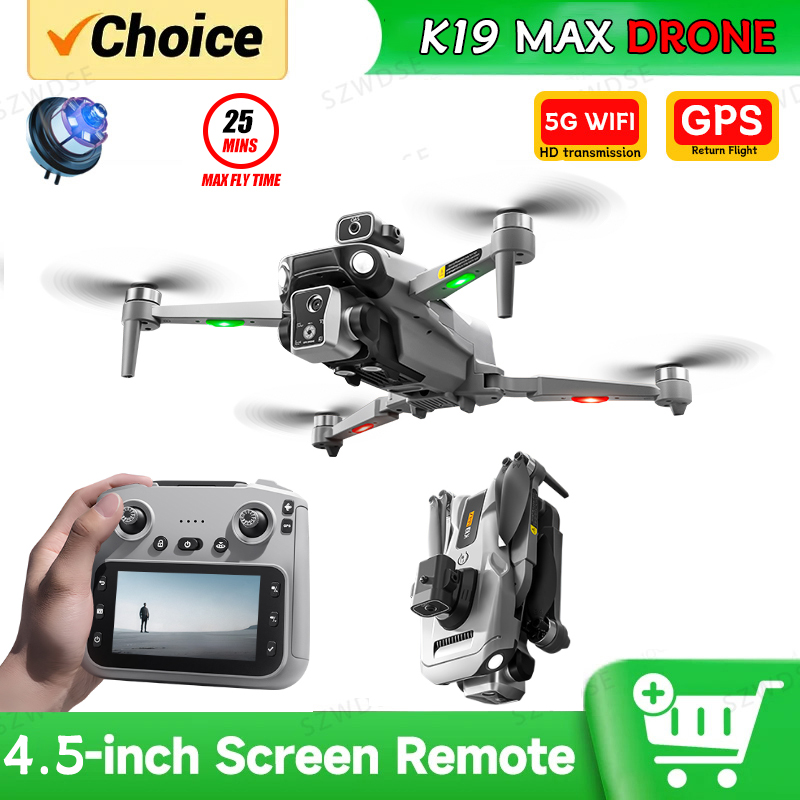 Drone Surveying - Дрон 2026 K19 MAX GPS с