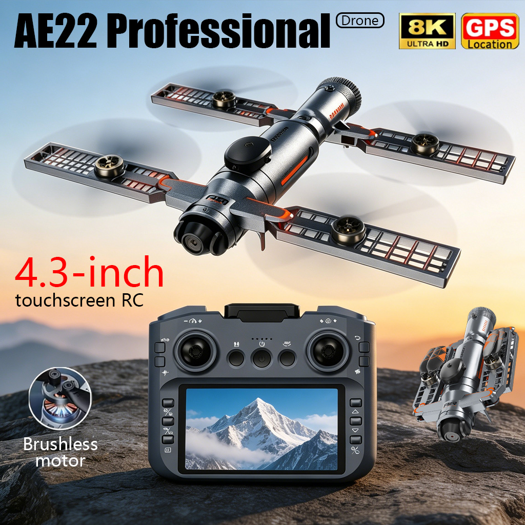 Drone Surveying - Усовершенствованный складной дрон AE22 PRO MAX