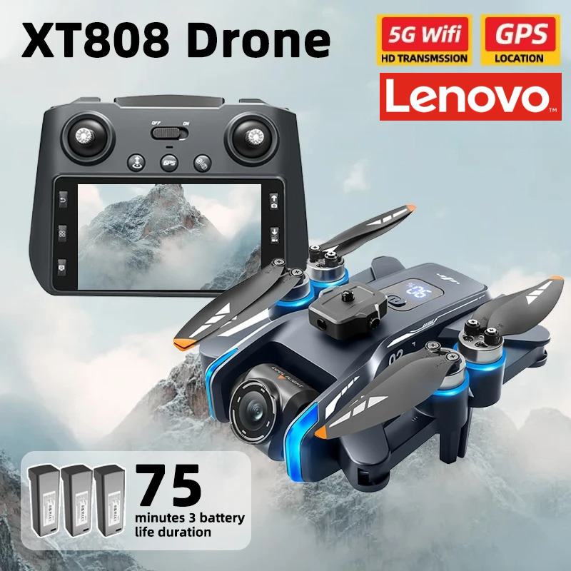 Drone Surveying - Дрон Lenovo XT808 Pro MAX 4K