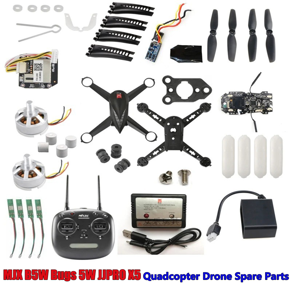 MJX B5W Bugs 5W JJPRO X5 запас – обзор и цена Holy Stone Drone Hs720