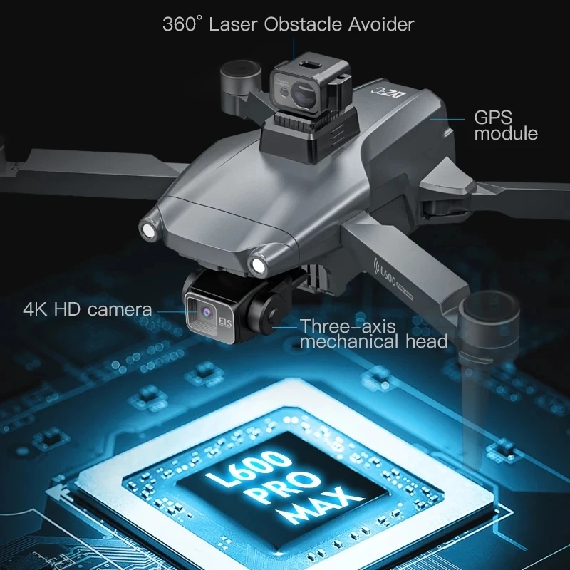 L600 PRO MAX GPS Дрон Професси – обзор и цена Drone Cinematic