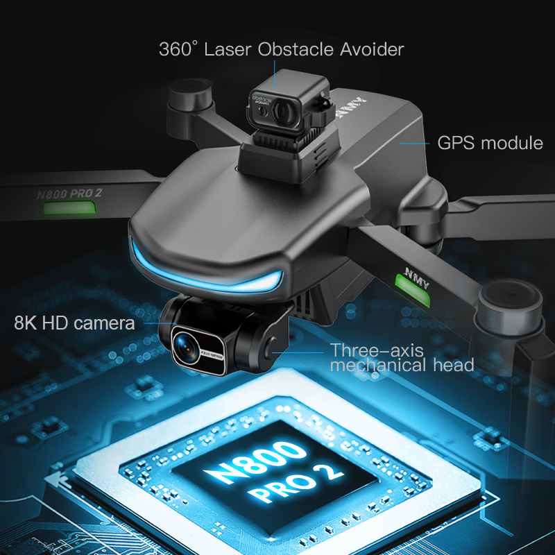 Профессиональный GPS-дрон N800 – обзор и цена Drone Surveying